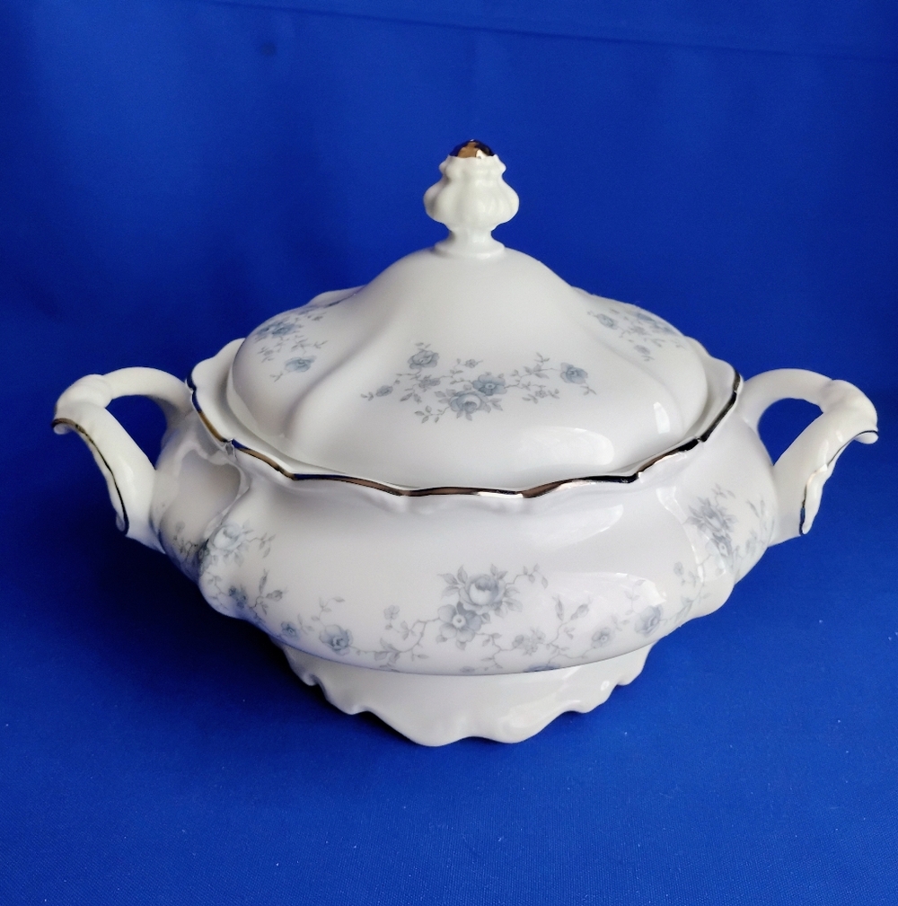 Classic Porcelain Floral Tureen